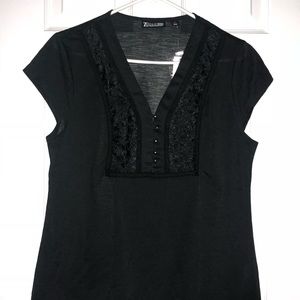 New York & Company black shirt